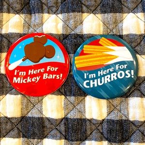 Disney parks in here for the snacks buttons